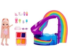 MGA Rainbow High Little Pool Day su Blush žaidimų rinkiniu 522249-EUC