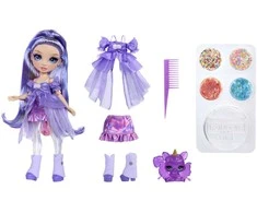 MGA Lėlė Rainbow High Rainbow Shimmers su gleive Violet violetinė 122425-EU