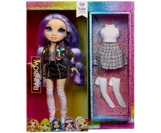 MGA Rainbow High Style Icons Fashion Dolls Violet doll
