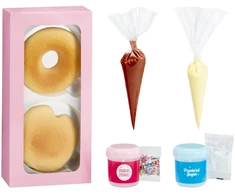 MGA Slime Life DIY Choco Icing Round &amp; Kreminis Filled Donut kit