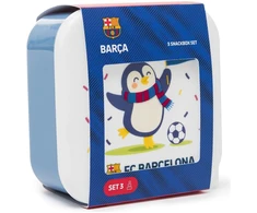 Miniland F.C. Barcelona 3 lunch boxes set