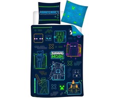Mojang Studios Minecraft microfibre duvet cover bed 90cm