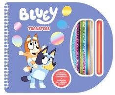 Moose Bluey transfers notebook