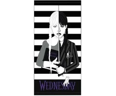 Rankšluostis Netflix Wednesday microfibre beach towel