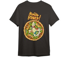 Nickelodeon Teenage Mutant Ninja Turtles Pizza adult t-shirt