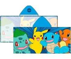 Rankšluostis Nintendo Pokemon microfibre poncho towel