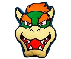 Nintendo Super Mario Bros Bowser 3D cushion
