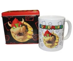 Nintendo Super Mario Bros Bowser Mug + Money box set