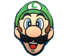 Nintendo Super Mario Bros Luigi 3D cushion