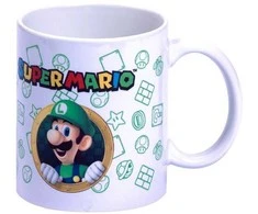 Nintendo Super Mario Bros Luigi Mug + Money box set