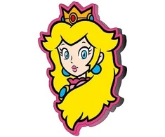 Nintendo Super Mario Bros Peach 3D cushion