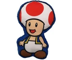 Nintendo Super Mario Bros Toad 3D cushion