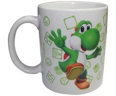 Nintendo Super Mario Bros Yoshi Mug + Money box set