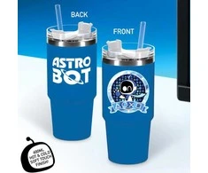 Paladone Astro Bot kubek kelioninis gracza ze słomką Astro Bot
