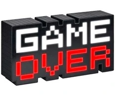 Paladone Licenced Game Over lempa