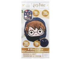 Paladone Harry Potter Hogwarts 2 in 1 blanket cushion