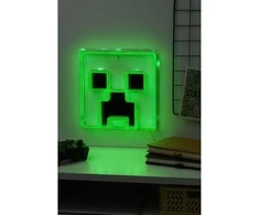 Paladone Creeper sieninis montuojamas LED neoninis šviestuvas