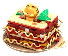 Pantasy Garfield Lasagna Construction Kit 205pcs