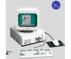 PANTASY Retro 90s PC Konstruktorius | 1634 dalių