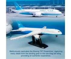 Klocki konstrukcyjne Pantasy Samolot Boeing 787 Dreamliner su klocków 55 cm 744 elementy