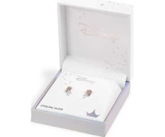 Peers Hardy Disney Beauty and the Beast Rose sterling sidabrinis earrings