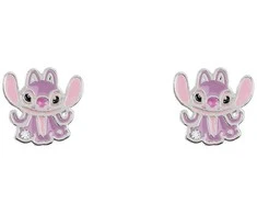 Peers Hardy Disney Stitch Angel earrings sidabrinis
