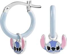 Peers Hardy Disney Stitch Charm sterling sidabrinis earrings