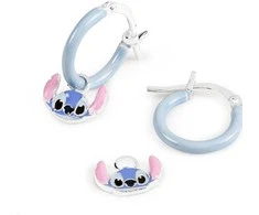 Peers Hardy Disney Stitch Charm sterling sidabrinis earrings