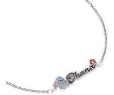 Peers Hardy Disney Stitch Ohana bracelet sidabrinis