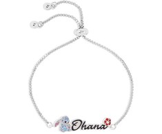 Peers Hardy Disney Stitch Ohana bracelet sidabrinis