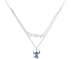 Peers Hardy Disney Stitch Ohana sterling sidabrinis pakabukas