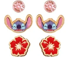 Peers Hardy Disney Stitch Set 3 pairs of earrings