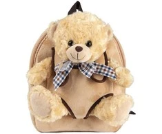 Perletti Bear Belly backpack with plush toy 26cm