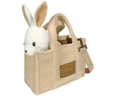 Perletti Rabbit plush + bag 28cm
