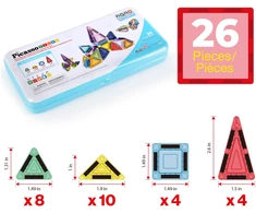 Picasso Tiles Magnetic blocks 26pcs