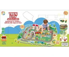 Picasso Tiles Train City adventures