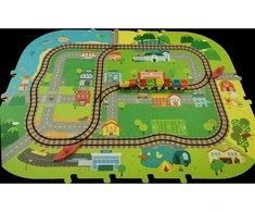 Picasso Tiles Train City adventures
