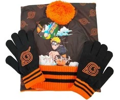 PIERROT Naruto snood, hat and gloves set