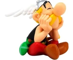 Plastoy Asterix Siting money box figure 15cm