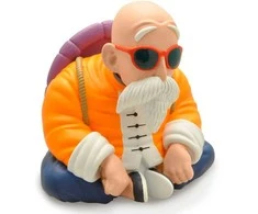 Plastoy Dragon Ball Master Roshi Chibi money box figure 15cm