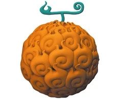 Plastoy One Piece Flame-Flame Fruit money box figure 8cm