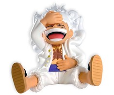Plastoy One Piece Gear 5 Monkey D Luffy money box figure 15cm