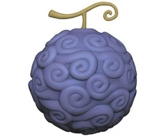 Usorteret Plastoy One Piece Gum-Gum Fruit money box figure 8cm