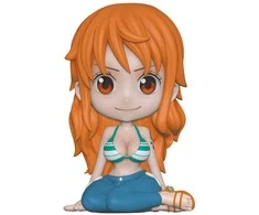 Plastoy One Piece Nami money box figure 18cm