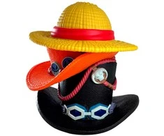 Plastoy One Piece Pila Hats money box figure 16cm