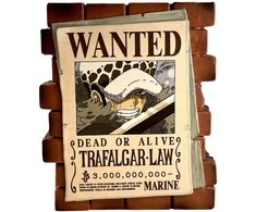 Plastoy One Piece Wanter Law Trafalgar box figure 16cm