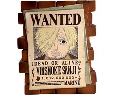Plastoy One Piece Wanter Sanji money box figure 16cm