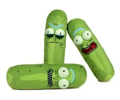 Pc Merch Rick and Morty – Pickle Rick Open Mouth Pliušinis Žaislas | 27 cm