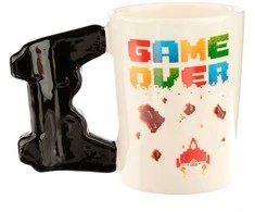 Puckator Game Over Controller Videogame shaped handle mug
