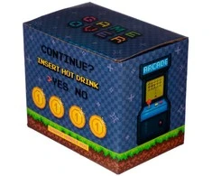 Puckator Game Over Joystick Pixel shaped handle mug